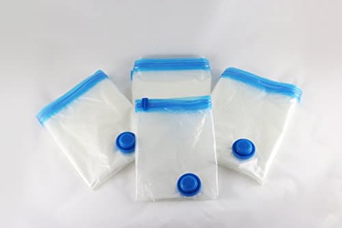 SANGER Vacuum Storage Bag Value Pack | 3 XL 42.5 x 31.5 inches(108x80cm) Vacuum Seal Storage Bags comes complete with 23.6 x 19.7 inches (60x50cm) Vacuum Space Saver Travel Bag (4 PC Set)