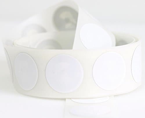 NFC Tag sticker Circus 22 mm, 180 byte, 100% compatible, 50 pieces in white, optimal for device/smartphone Settings (Wlan, Bluetooth, SMS, telephone call via NFC), NXP NFC chip