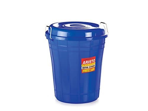Aristo Multipurpose Plastic Storage Bucket 32 Litre (Blue), (39(D) x 44 cm)