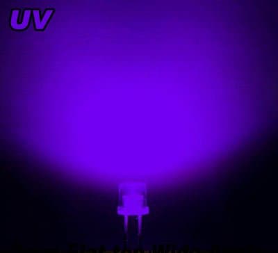 cheaper leds50pcs X Super Bright 5mm Flat Top Led Light 5mm flat uv led Lamp uv