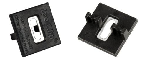 (175 count) IPE Clip Extreme4 Fastener System - BLACK Square Clips with #8 x 2", 305 Grade Stainless T10 - Star Drive Screws