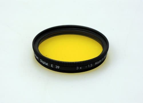 Heliopan 39mm Yellow 12 Filter