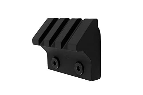 Monstrum Tactical 45 Degree Offset Picatinny Rail Section for Keymod (3 Slot/1.5 inch)