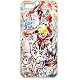 Cases for IPhone 5,5S, Japan Okami Cases for IPhone 5,5S, Bloomingbluerose White