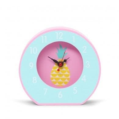 Penny Scallan Bedside Clock Pineapple Bunting – Bedside Clock – Pineapple Bunting