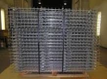 New Universal Wire Decking for Pallet Rack, 42" x 46", 2,500 lb capacity, 3 Channel Down, Double Waterfall (Pallet of 50)