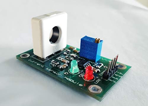 VVM WCS1800 35A Current Sensor Module AC DC Non Invasive No Wire Break with Over Current Detection