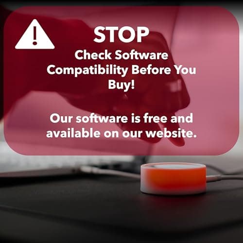 MuteMe - Illuminated Capacitive Touch Mute Button for Zoom, Teams, Google Meet & More (As Seen on Shark Tank)! Free Windows / Mac Software Required To Use MuteMe.