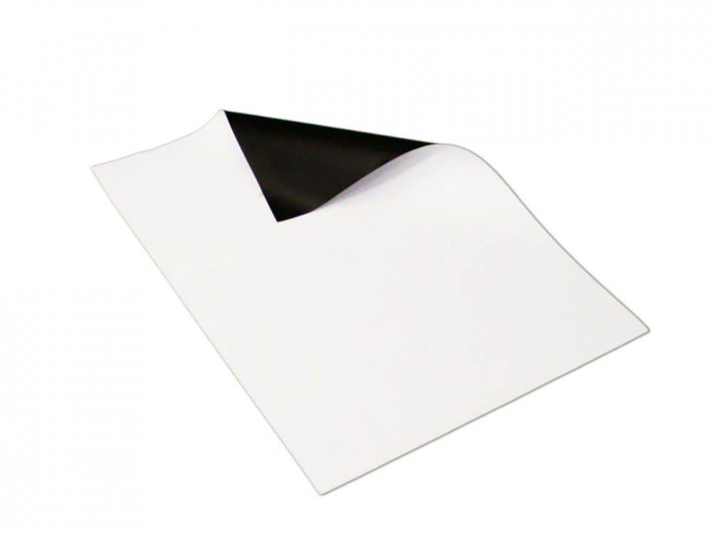A4 Magnetic Sheets matt white - strength 0,4 mm, A sizes:A2 (420 x 594mm)