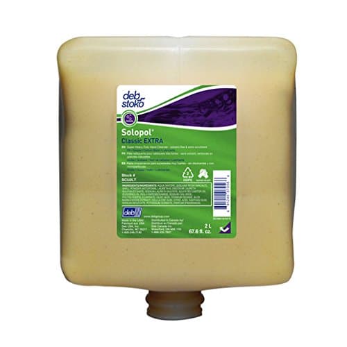 Debus SCU2LT Deb Group 2 L Refill White Solopol Classic EXTRA Hand Cleanser, English, 15.34 fl. oz., Plastic, 1" x 1" x 1" (4 Per Case)