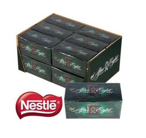 After Eight Dinner Mints Chocolate Box 170g Case 12 Boxes