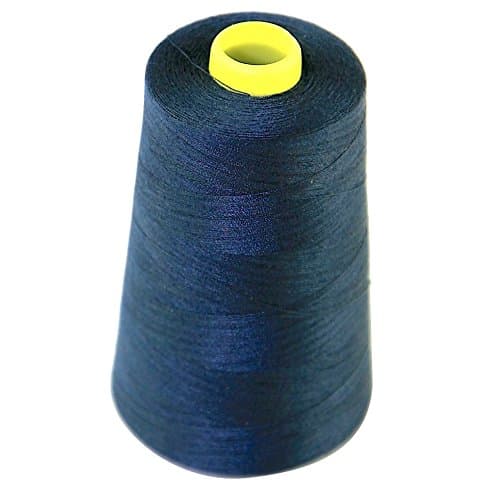 HW Products Navy Superior Polyester Sewing Thread 5000 yard cone
