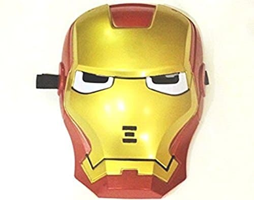 Halloween Iron Man Light Up Mask