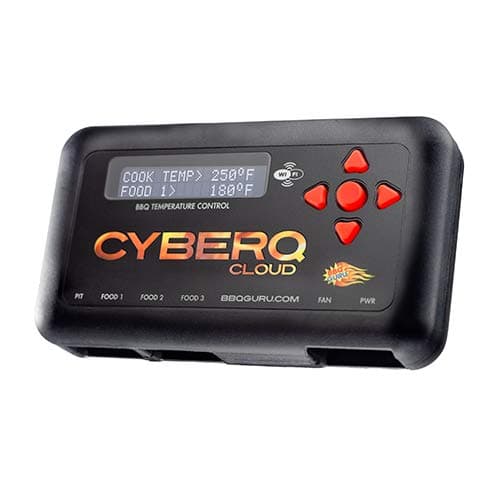 CyberQ BBQ Temperature Controller & Digital Meat Thermometer for Big Green Egg, Kamado Joe, Weber, and Ceramic Grills
