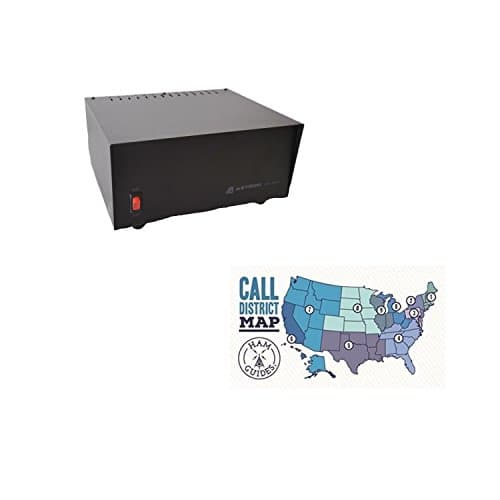 Bundle - 2 Items - Astron Linear Power Supply, 13.8V, 35A and Ham Guides TM Pocket Reference Card