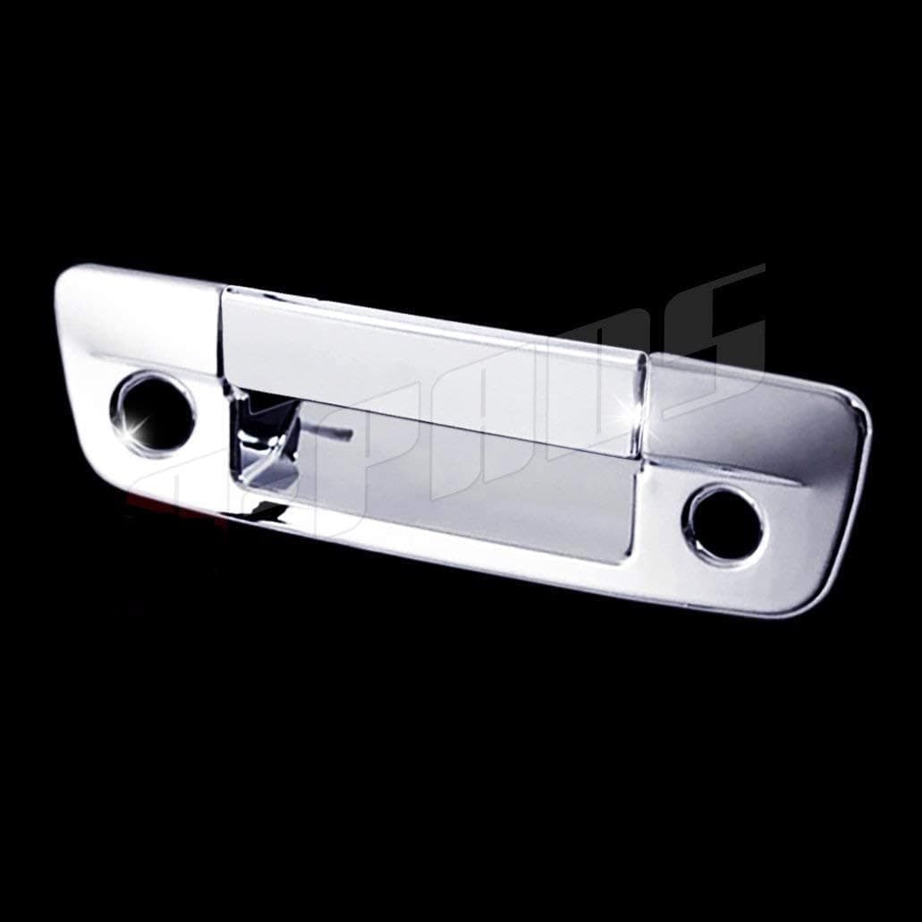 A-PADS Chrome Tailgate Cover for Dodge RAM 1500 2009-2017 - with Keyhole & with Camera Hole