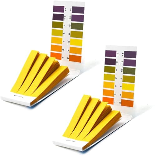 Litmus PH Test Strips 160 Strips, Professional Universal pH.1-14 Test Paper with Test Pipette Droppers, for Teaching, Student, Chemistry Experiment, Saliva Urine Water Soil & Diet pH Monitoring