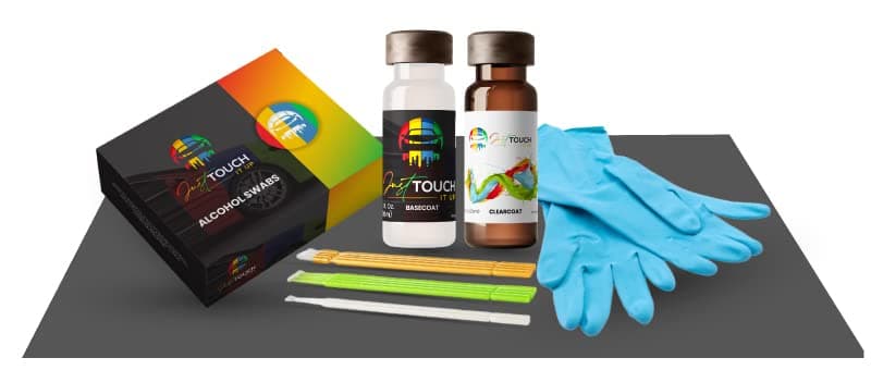 – Exact-Match Touch Up Paint Kit, Compatible with Mazda, Platinum Quartz Metallic, Color Code 47S.