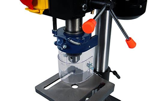 FERM TDM1025 Bench Pillar Drill - Drill Press Table - 350W - Laser Guidance - 5 Speed