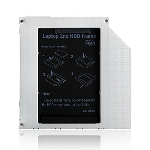 Mcsher SATA 2nd Hard Drive HDD Caddy For ASUS N61 N61J N61Jq N61V N61Vg N61Vn