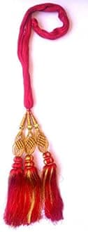 Unik Long Length Paranda Parandi Hair Accessory (Red)
