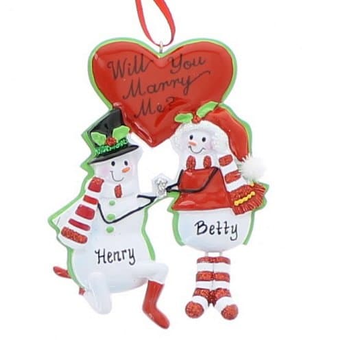 Will You Marry Me Ornament
