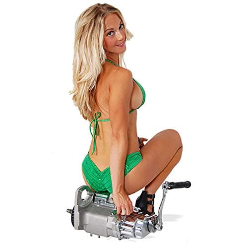 Chrome Transmission Kicker Kit Kick Starter, Compatible with Harley-Davidson 5-6 Speed Transmissions