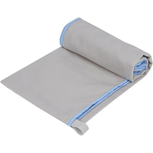 Quick Dry Towel - Highly Absorbent - Lightweight - Compact - Travel - Soft Microfiber - Best for Yoga Pilates Beach Sports Gym and Swimming - Includes Free Storage Bag
