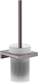 hansgrohe AddStoris Toilet brush holder wall-mounted, brushed black chrome, 41752340