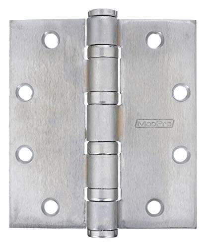 Full Mortise Hinge, SS, Satin, 4-1/2" H