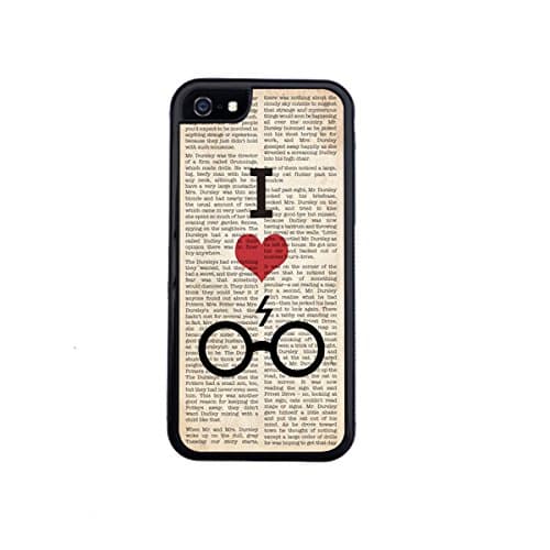I Heart Harry Potter Case for iPhone 6 Plus By Little Brick Press (Hard Silicone Rubber Case)