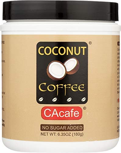 Coconut Coffee Unsweetened 6.35oz (Small Jar)