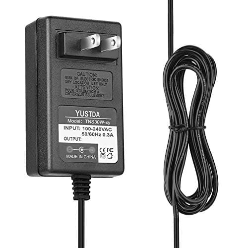 YUSTDA AC/DC Adapter Replacement for Sharp Viewcam VL-AH50U VL-AH60U VL-AH60 VL-AH130U VL-AH130 View Cam Hi8 LCD Camcorder Video Camera VLAH50U VLAH60U VLAH6 Power Supply Cord Battery Charger MainsPSU