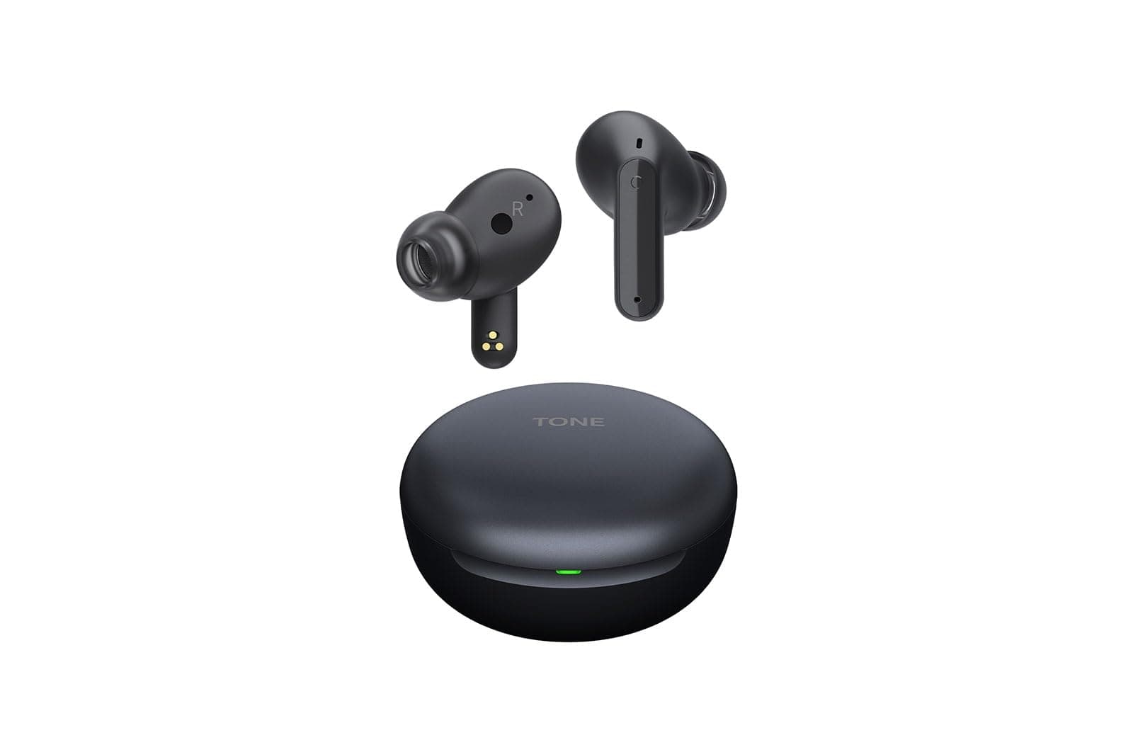 LG Tone-FP5 Tone Free True Wireless Bluetooth Earbuds FP5 - Active Noise Cancelling, Black