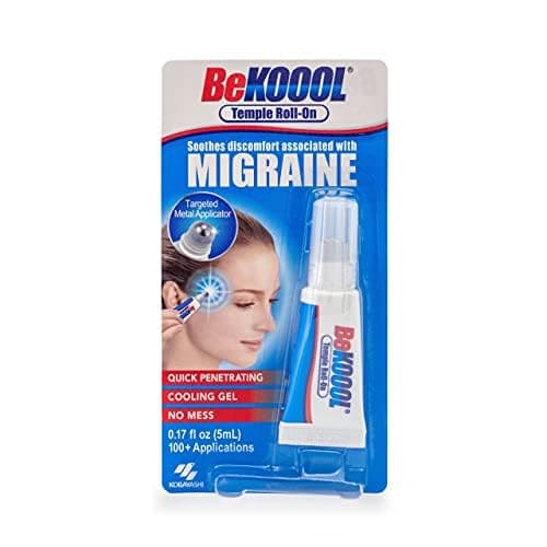 BeKoool Migraine Roll on, Transparent, One Size