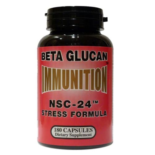 NSC-24 BETA GLUCAN STRESS FORMULA, 180 Capsules