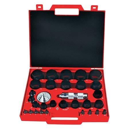 Metric Hollow Punch Kit, 31 pcs.