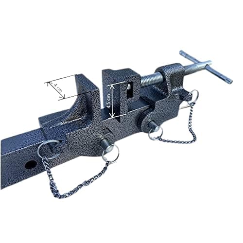 WOODWORKING CARPENTRY RAPID-FOLDING PIPE BAR VICE (UNBREAKABLE) | Size- 2', 3', 4', 5', 6' feet (CLAMPING JAWS SET ONLY)