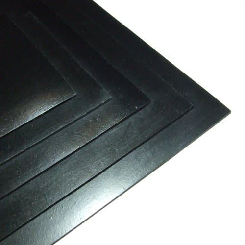 Neoprene Rubber Sheet 5mm Thick 20cm x 20cm