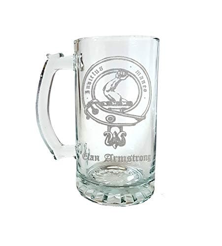 Clan Armstrong Scottish Crest 27oz Stein