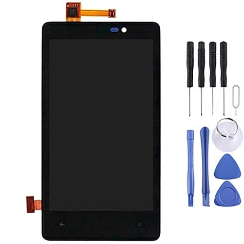 HUANGMENG LCD Display + Touch Panel with Frame for Nokia Lumia 820,for Nokia LCD Screen