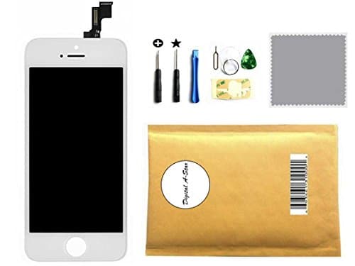 Digital A-star Replacement LCD Touch Screen Digitizer Assembly + Free Repair Kit Full Iphone 5S-White