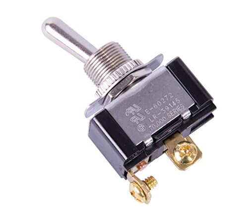 Gardner Bender GSW-11 Heavy-Duty Toggle Switch, SPST, ON-OFF, ¾ HP 125-250 V AC, for Replacement Industrial Equipment / Emergency Lighting & More