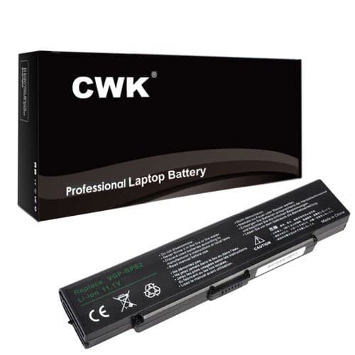 CWK New Replacement Laptop Notebook Battery for Sony VGP-BPS2 VGP-BPS2A VGP-BPS2A/S VGP-BPS2B VGP-BPS2C VGP-BPL2 Sony Vaio VGN-S270 VGN-SZ VGN-FT VGN-N VGN-SZ VGN-Y VGN-FE Sony Vaio VGN-FS760-W VGN-FS760Q VGN-FS7902 VGN-FS850/W VGN-SZ270P/C VGN-SZ32CP VGN-SZ450N VGN-SZ480NW9 PCG-7N2L pcg-6r2l pcg-7n1l Sony VGP-BPL2 VGP-BPL2A/S VGP-BPS2A VGN-SZ5VWN/X VGN-SZ751 VGN-SZ80S VGN-SZ470N-C VGN-SZ486N/C VGN-SZ5XTN/C VGN-SZ81S VGN-SZ3XRP/C VGN-SZ400 VGN-SZ420QN VGN-SZ470N-C VGN-SZ480E