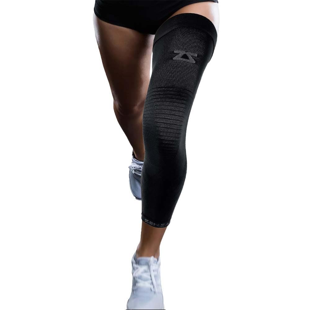 Full Leg Compression Sleeve - Support for Thigh, Knee, Calf for Men, Women, Running, Basketball, Football