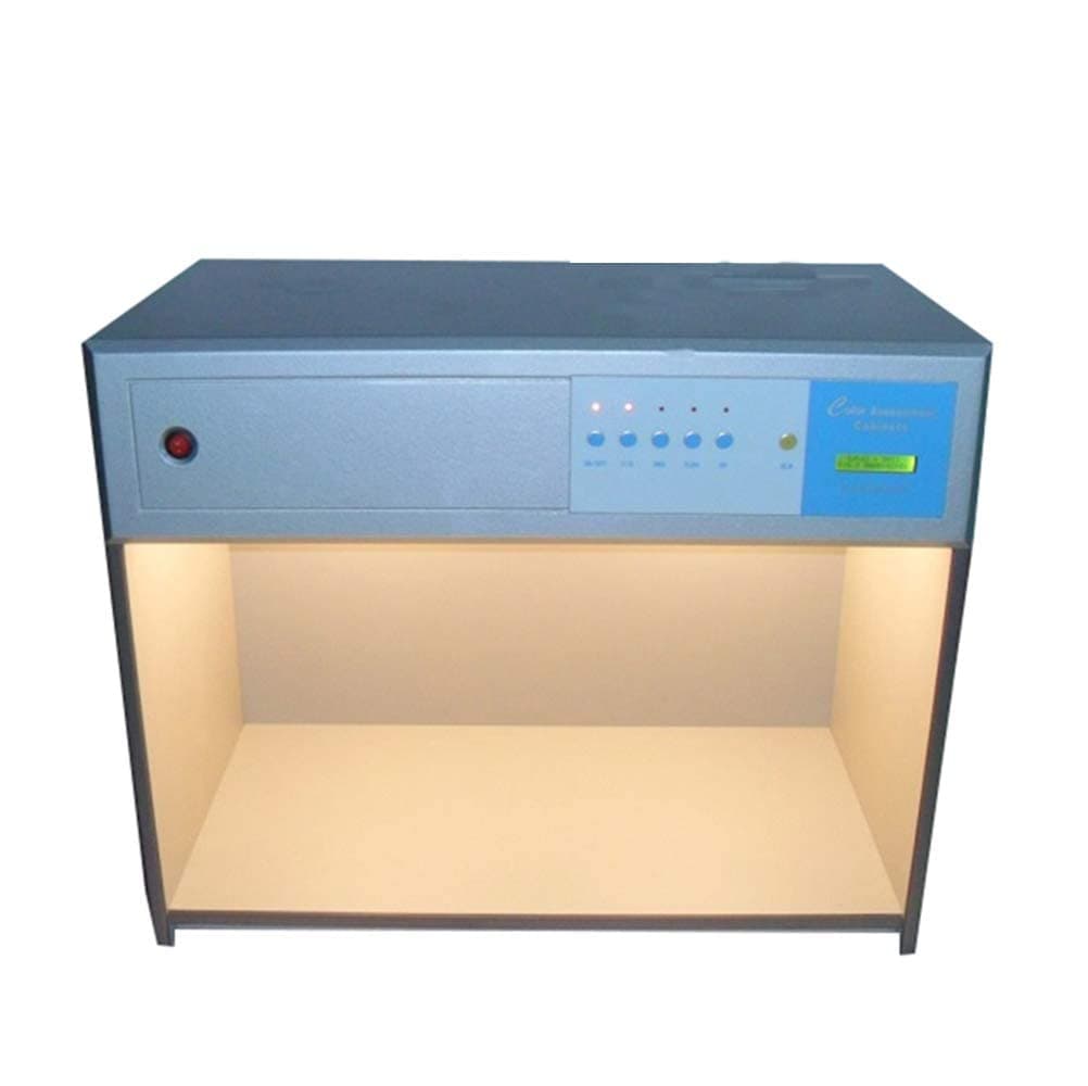 Color Assessment Cabinet Color Light Box with 4 Light Sources D65 TL84 UV F with Voltage 110V or 220V