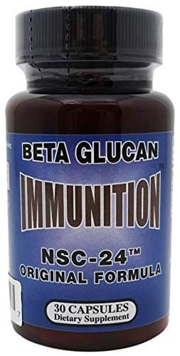 Immunition Nsc-24 Beta Glucan Original Formula 3 Milligrams 30 Capsules