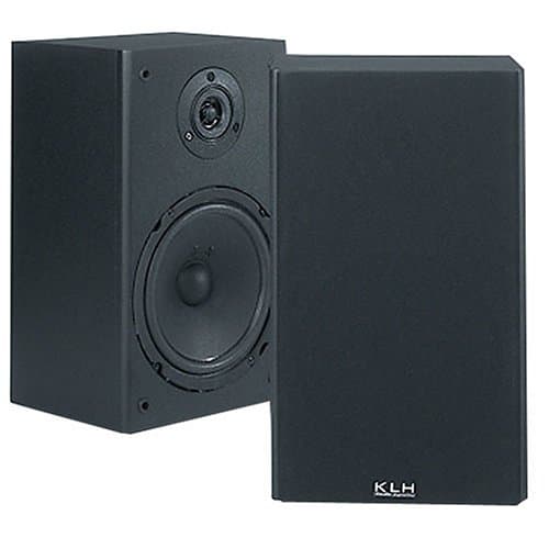 KLH AUDIO L652B Shielded Stereo Bookshelf Speaker System (Pair)