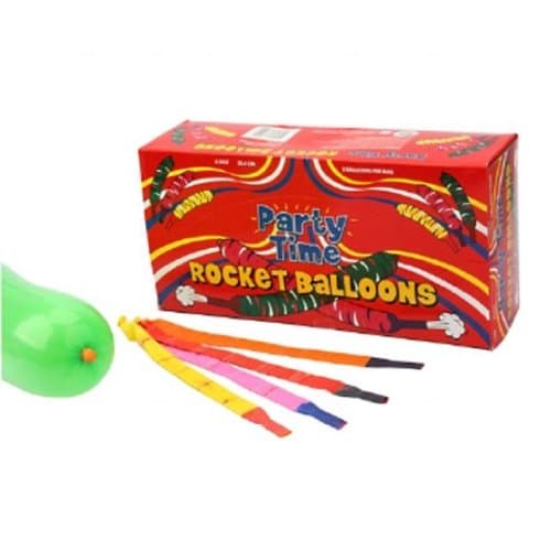 2PACK OF WHIZZER ROCKET BALLOONS