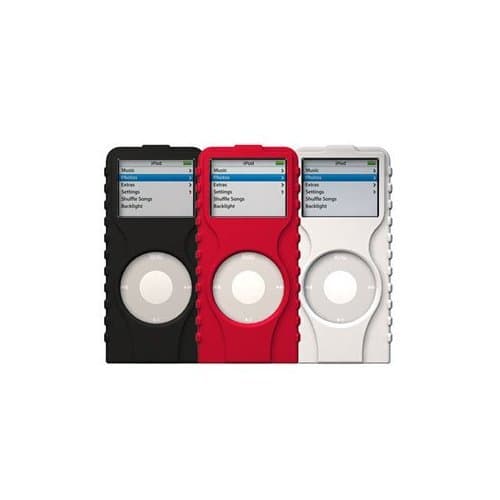 TuffWrap 3-Pack for iPod nano 2G (Red, White, and Black)